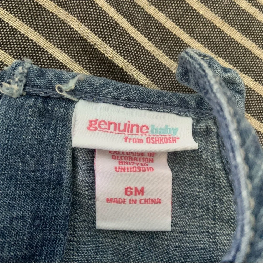 OshKosh B’gosh Embroidered Denim Dress